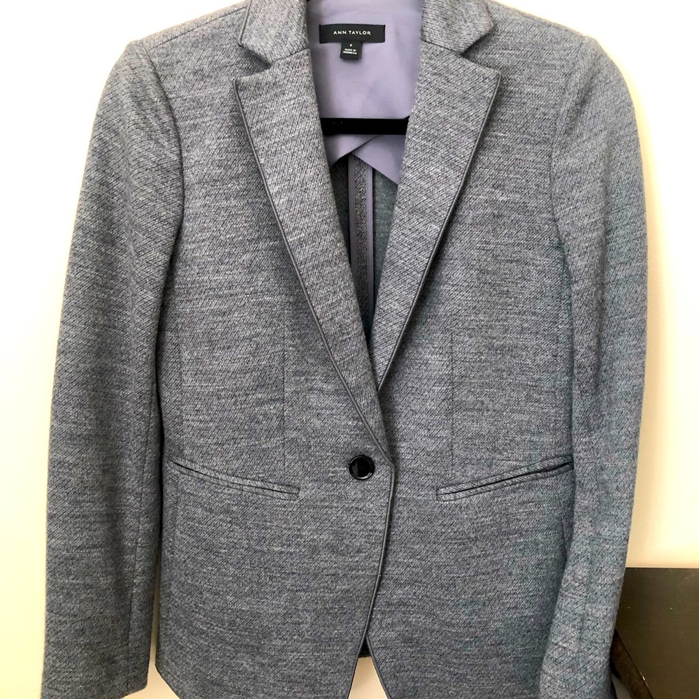 Ann taylor knit jacket almost new